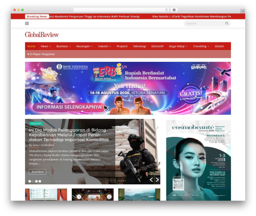 WpBerita premium WordPress theme - majalahglobalreview.com