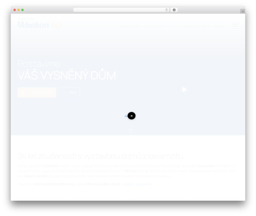 Abakon Theme WordPress theme design - abakon.cz