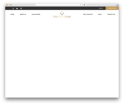 Artday WordPress theme - fineartglobal.com