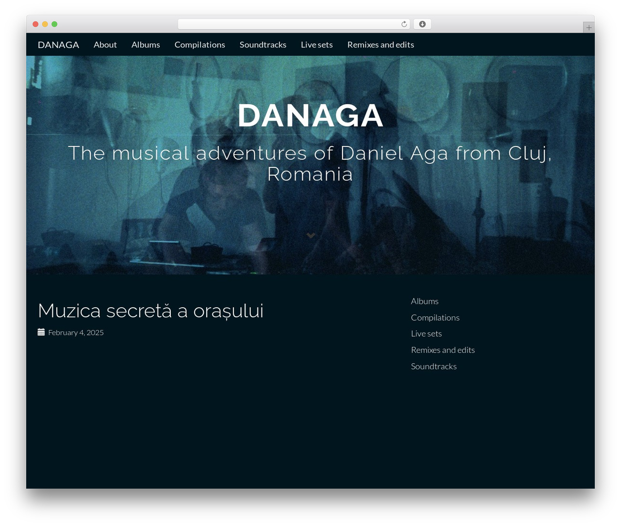 Best WordPress theme Flat Bootstrap - danaga.ro