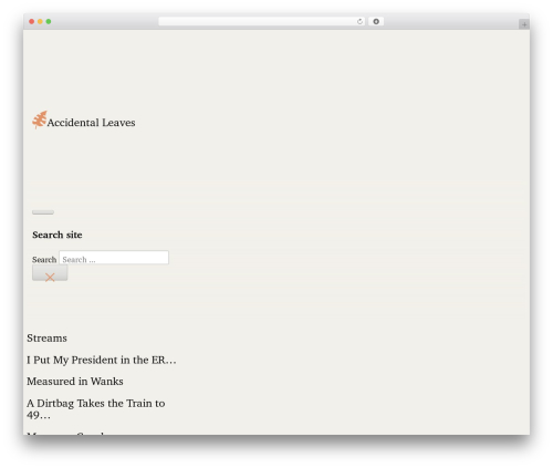 Wpextended pro WordPress plugin - accidentalleaves.com