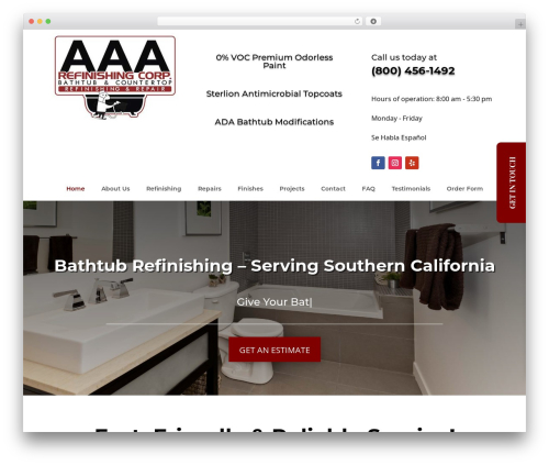 Divi before after WordPress plugin - aaarefinishing.com