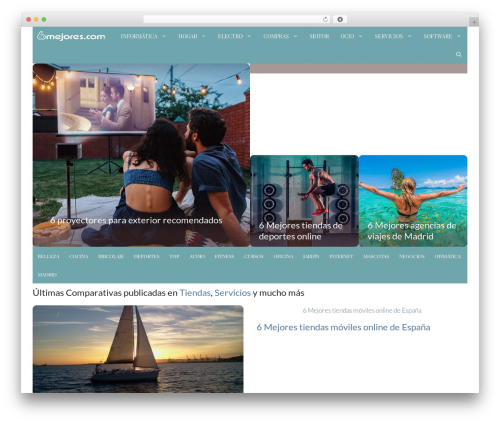 GeneratePress theme WordPress - 6mejores.com