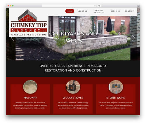 Laurel best WordPress theme - chimneytopinc.ca