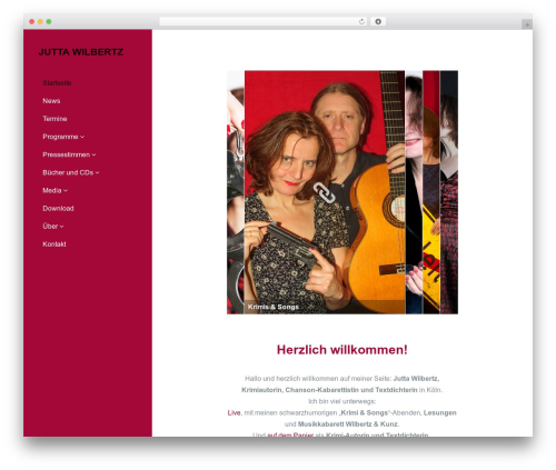 Marvel WordPress theme - jutta-wilbertz.de
