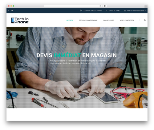Naples WordPress theme - tech-in-phone.com