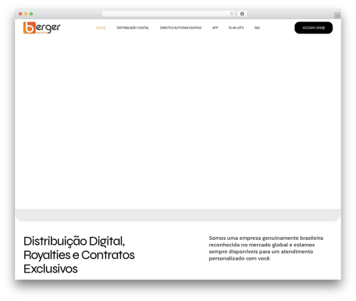Numerique WordPress theme - bergermobile.com.br