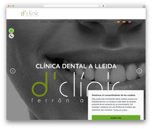 Phoenix WordPress theme - declinic.com