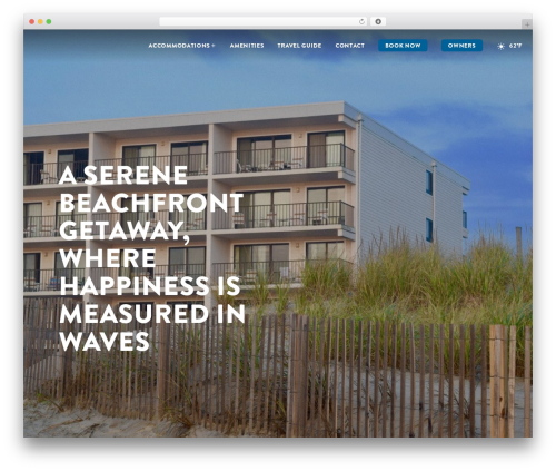 SAMA WordPress theme - sainttropezoc.com