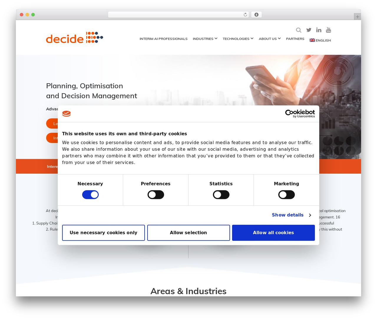 Theme WordPress Decide Soluciones - decide4ai.com
