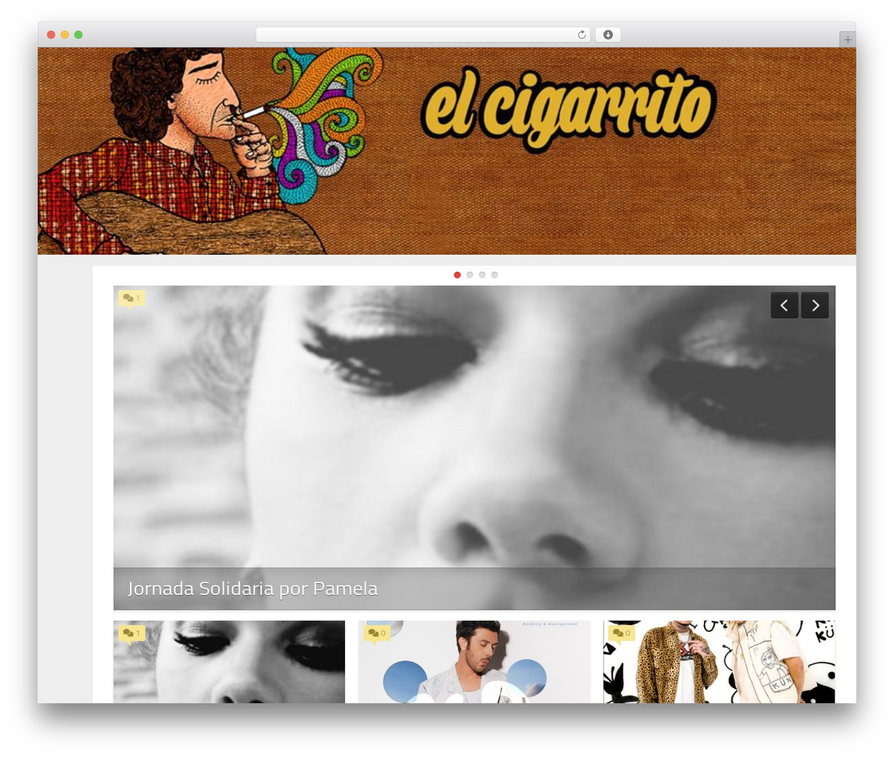 Theme WordPress Typecore - elcigarrito.cl