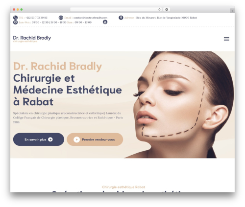 Theme WordPress Holamed - docteurbradly.com