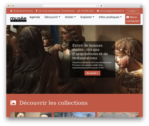 Theme WordPress musee2 - musee-princerie-verdun.fr