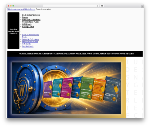 Wp grid builder bricks WordPress plugin - wonderwordbooks.com