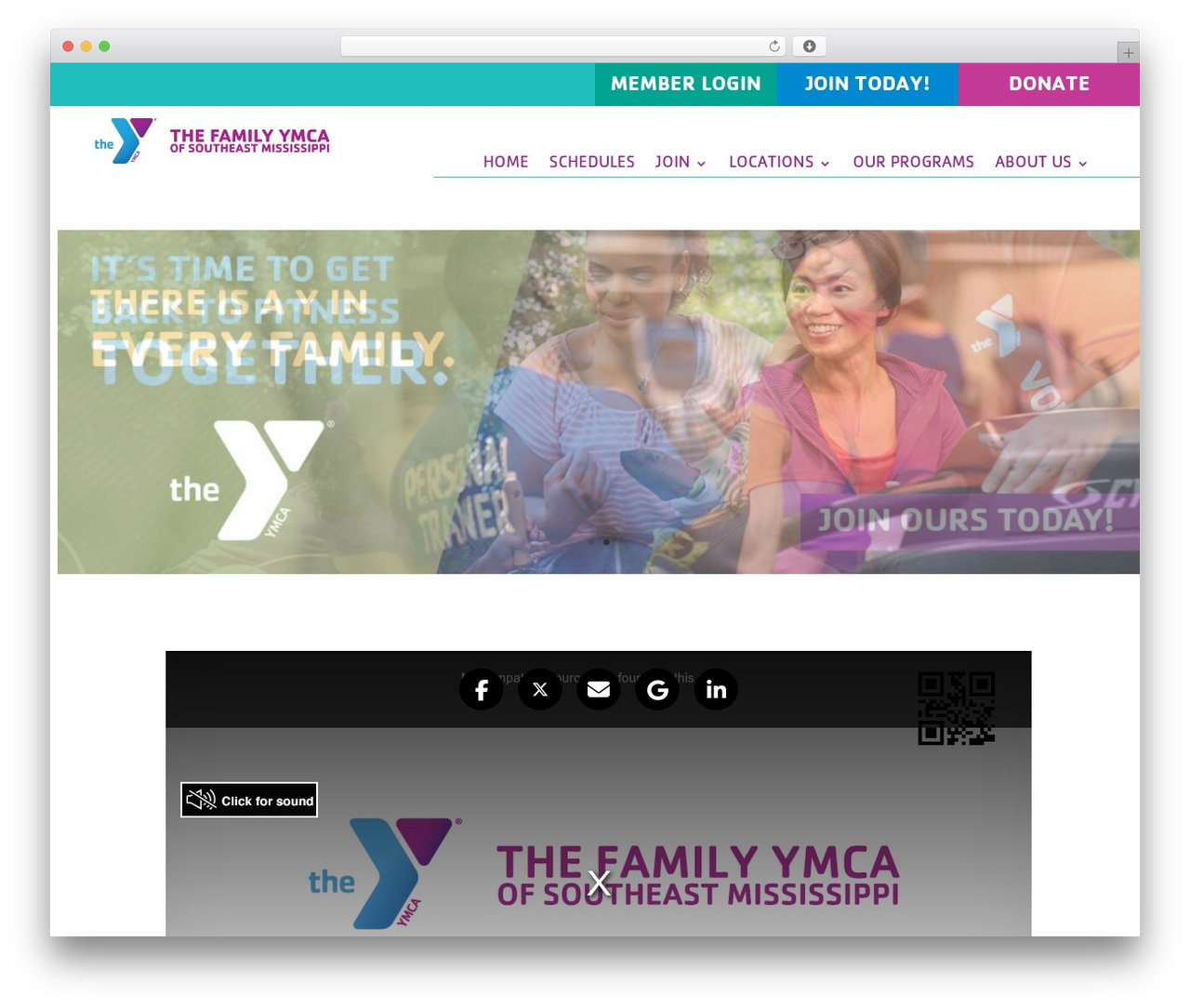 WordPress theme Divi - ymcasems.org