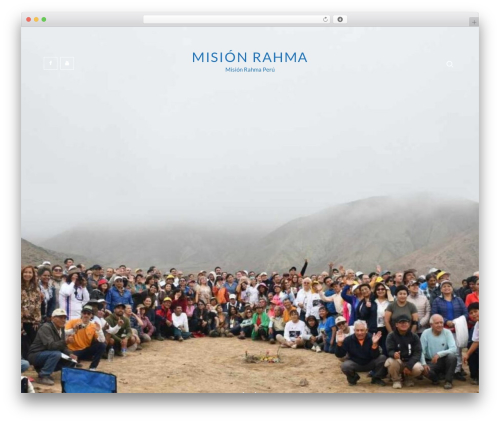 WordPress theme Freeware - misionrahmaperu.org.pe