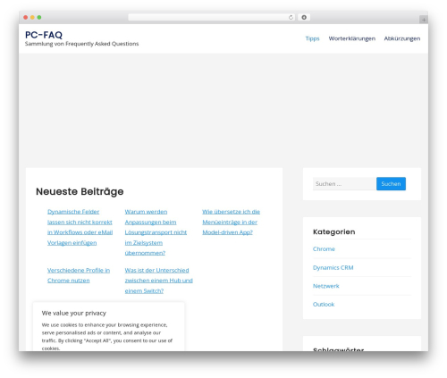 WordPress theme Galaxis - pc-faq.de WordPress theme Galaxis - pc-faq.de