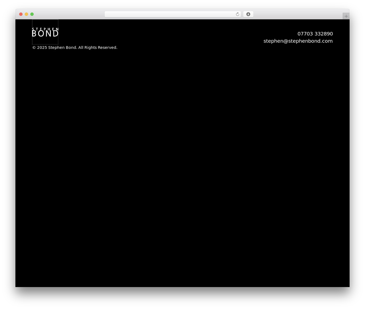 WordPress theme Hello Elementor - stephenbond.com
