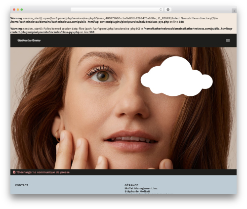 WordPress theme Uncode - katherinelevac.com