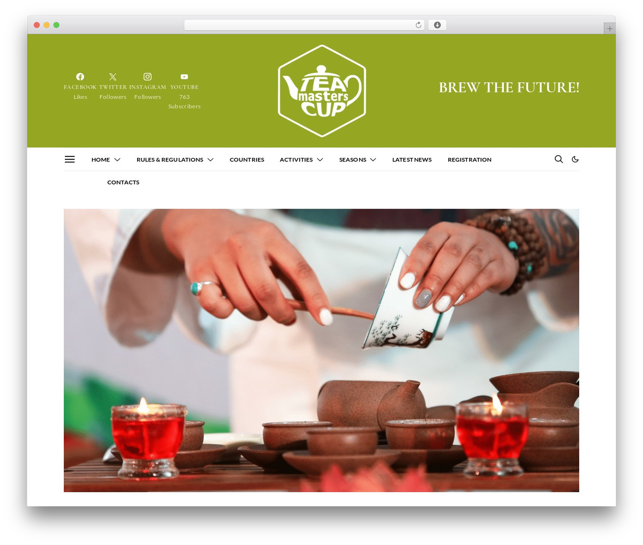 Authentic WP theme - teamasterscup.com
