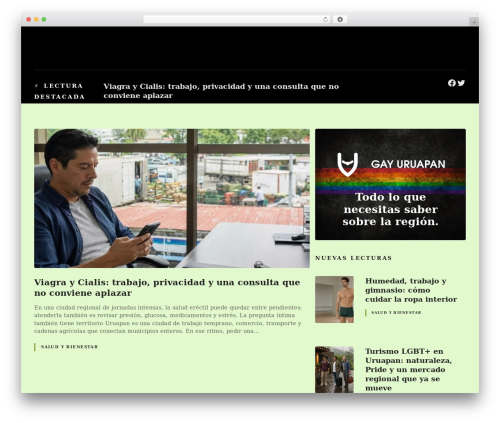 CitadelaWP WordPress theme - gayuruapan.com