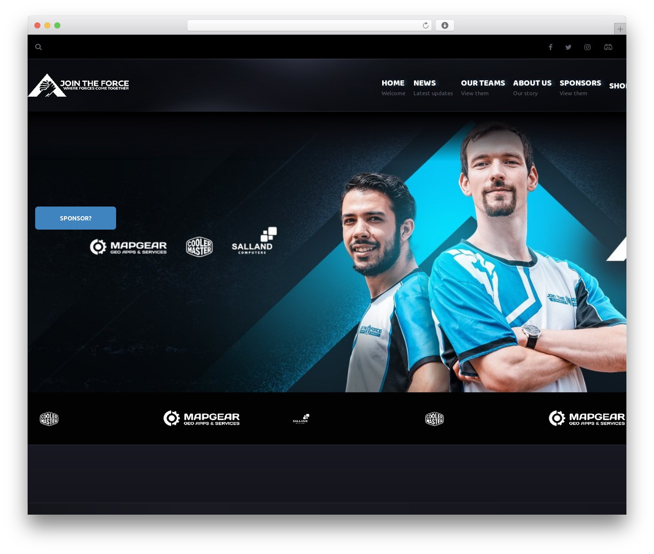 PixieHuge WordPress theme - jointheforce.net