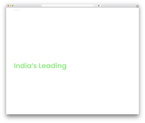 Technix WordPress theme - canaly.in