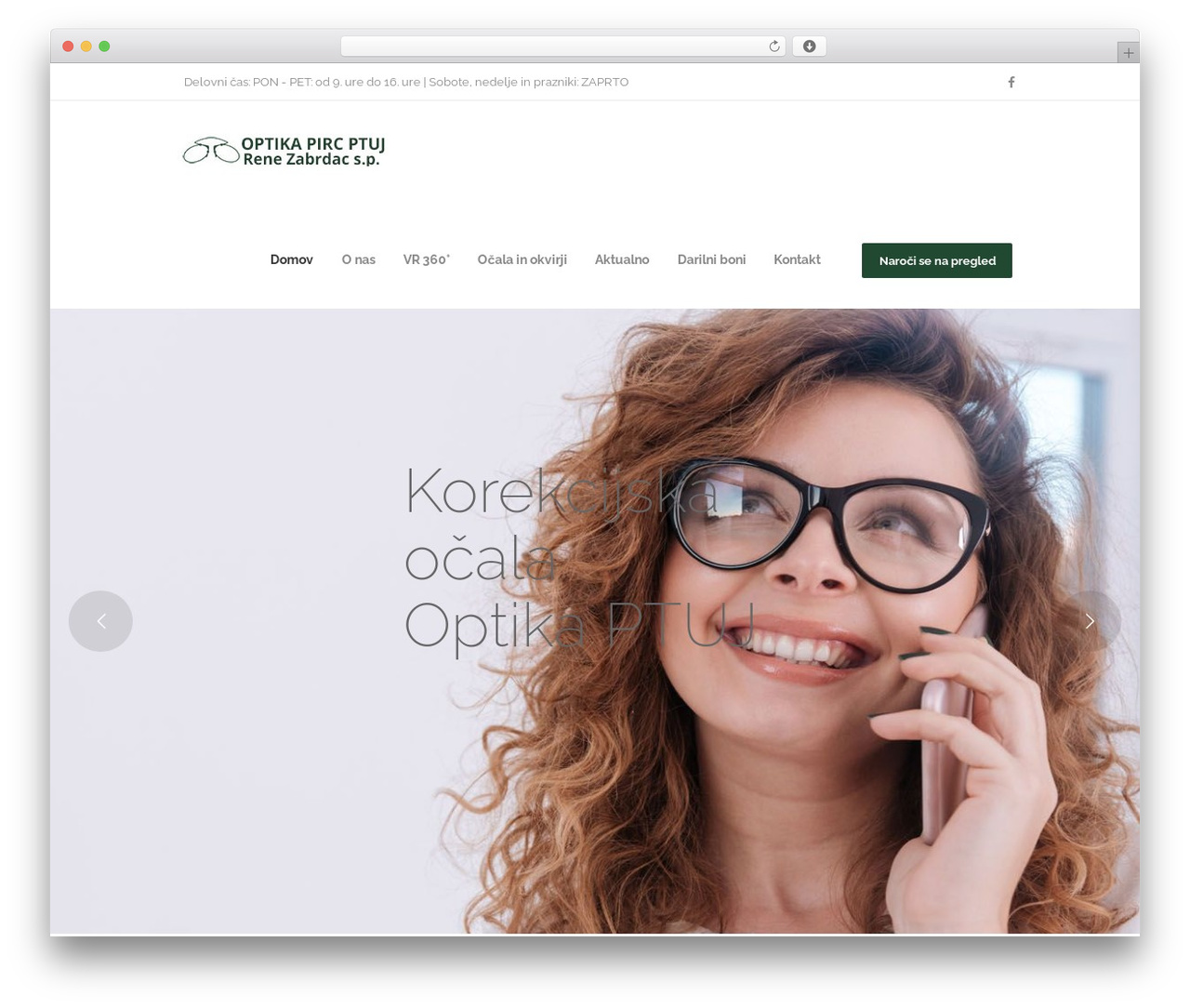 Theme WordPress Optometry - optikaptuj.si Theme WordPress Optometry - optikaptuj.si