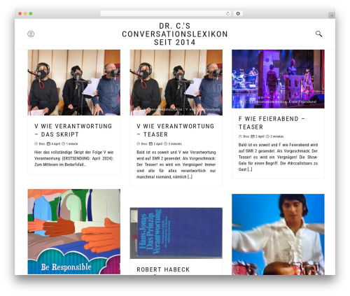 Theme WordPress Chained - conversationslexikon.de