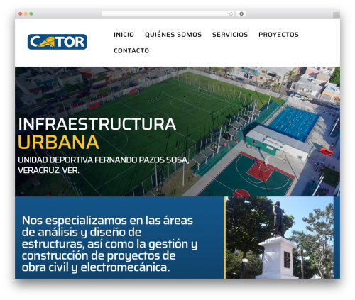 Triompher best WordPress theme - constructoracator.com