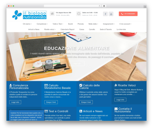 WordPress theme Doctors PRO - nutrizionistabrindisi.eu WordPress theme Doctors PRO - nutrizionistabrindisi.eu