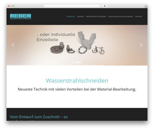 WP theme Create - reber-cut.de