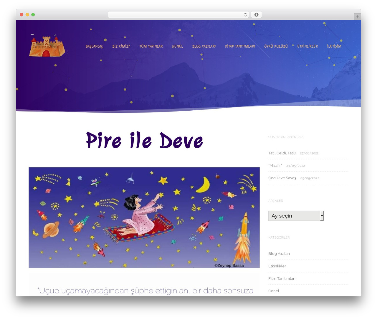 Agama WordPress theme - pireiledeve.com