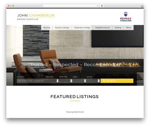 Best WordPress theme IXACT Framework - boulderhomefinders.com