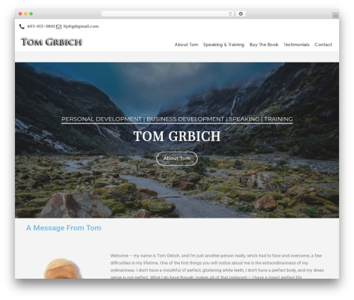 Business Solution WordPress theme - tomgrbich.com Business Solution WordPress theme - tomgrbich.com