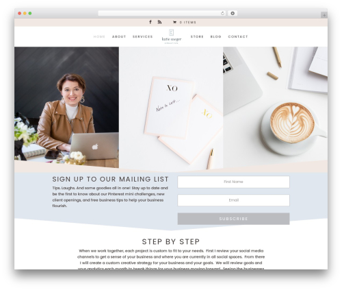 Divi best WooCommerce theme - katiesaeger.com