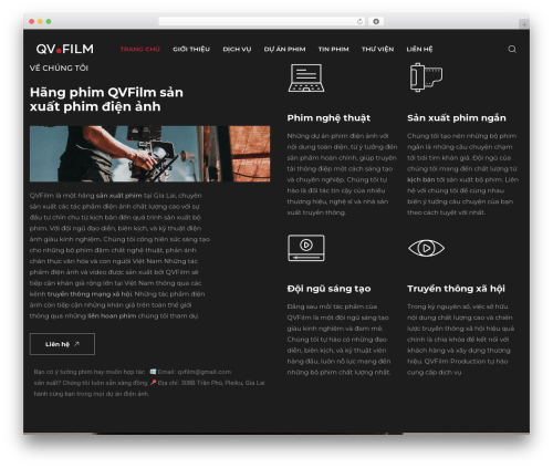 Frames WordPress website theme - qvfilm.vn