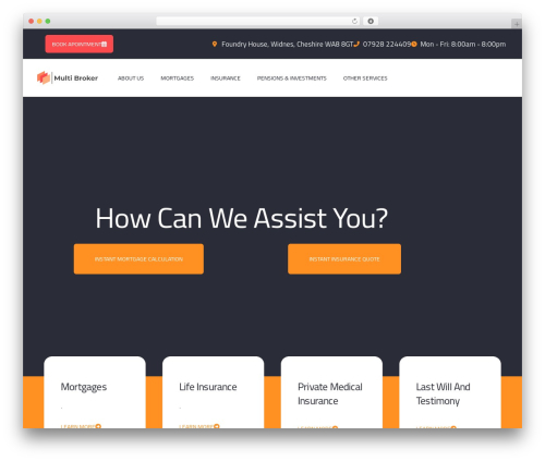Everest forms multi part WordPress plugin - multibroker.co.uk