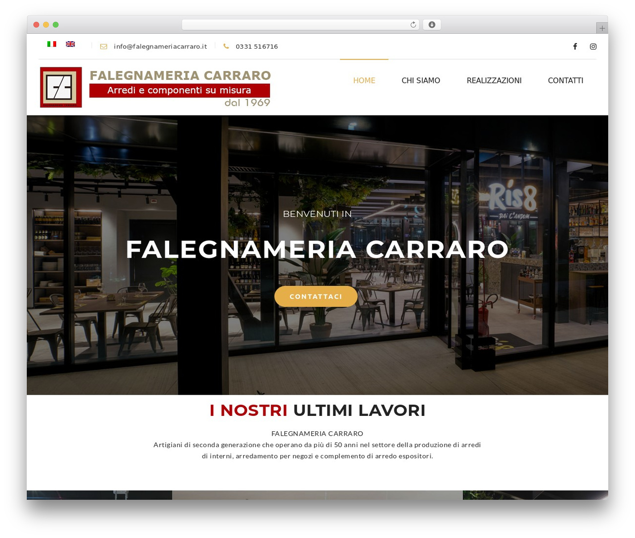 Interiart theme WordPress - falegnameriacarraro.it Interiart theme WordPress - falegnameriacarraro.it