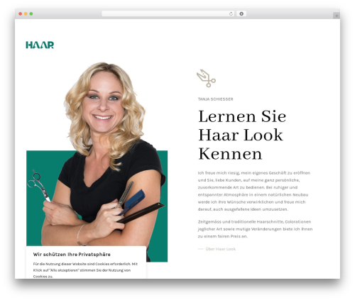 Kitring WP theme - haarlook.ch