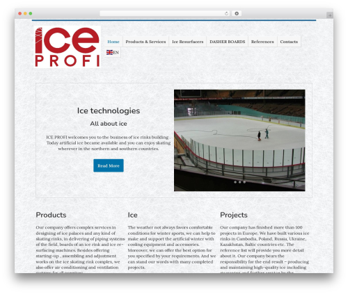 Neve WordPress theme - iceprofi.com