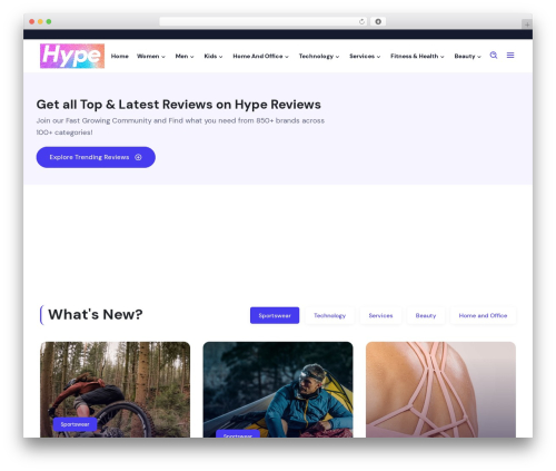 Theme WordPress Puva - hypereviews.co