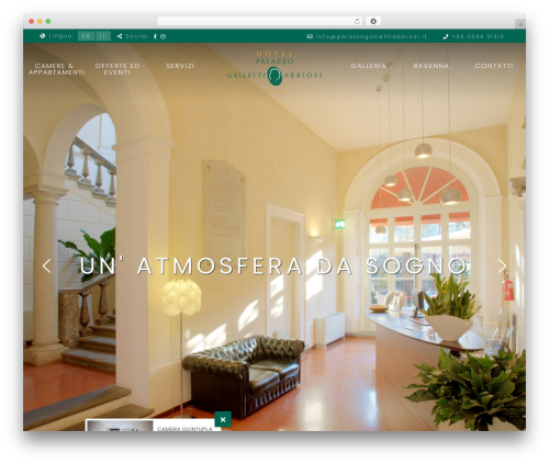 Visual Composer Starter WordPress theme design - palazzogallettiabbiosi.it