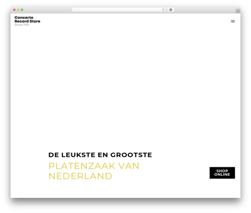 Thegem elements elementor WordPress plugin - concerto.nl