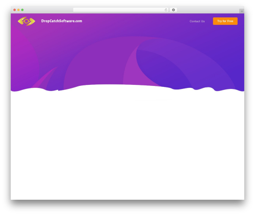 WordPress theme Qik - dropcatchsoftware.com