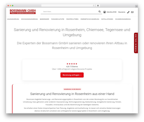 Mobile menu premium WordPress plugin - bossmann-rosenheim.de