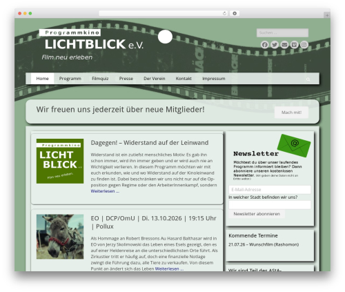 Slimpack WordPress plugin - lichtblick-kino.de