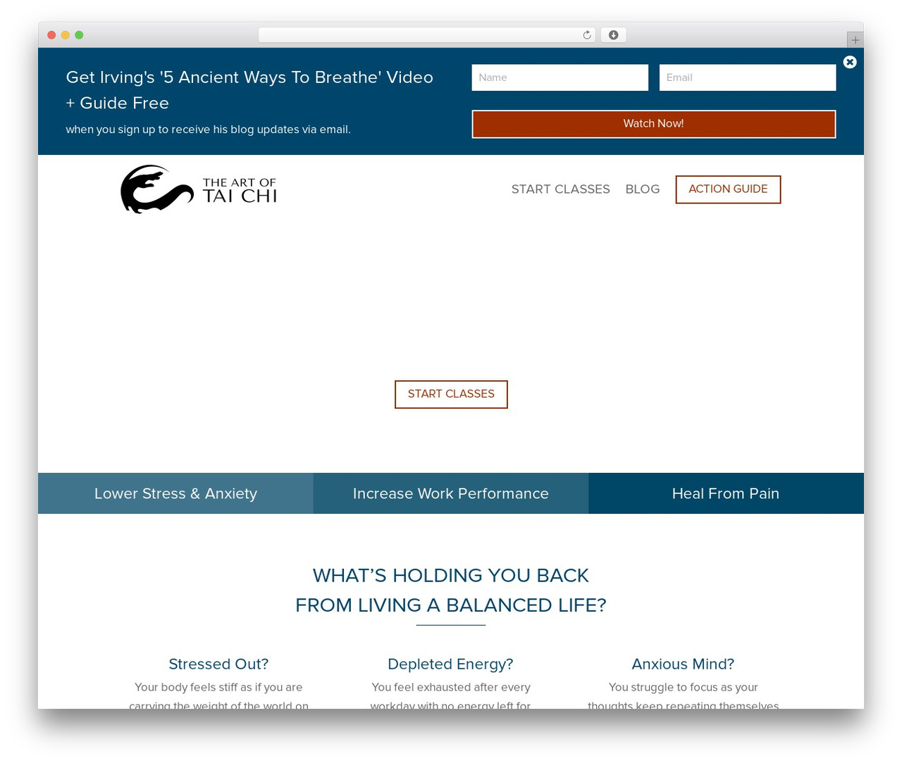 Divi premium WordPress theme - artoftaichi.com Divi premium WordPress theme - artoftaichi.com