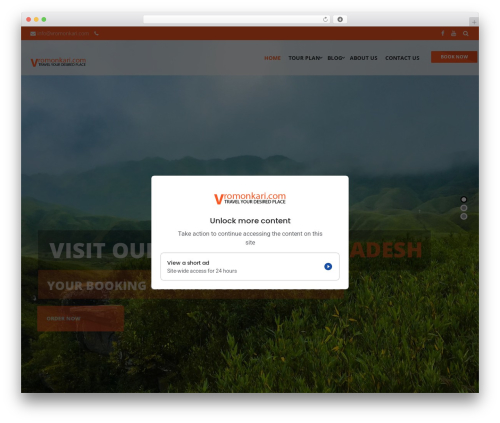 Elevation WordPress theme - vromonkari.com