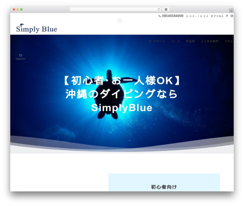 Emanon Premium best WordPress theme - simplyblue.jp